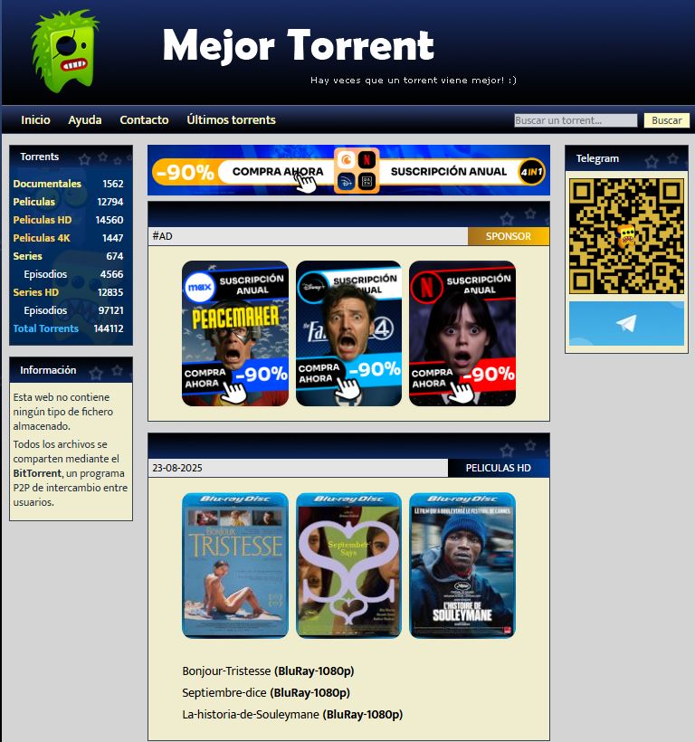 Mejor Torrent